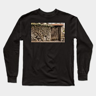 Old Doorway in Trava, Italy Long Sleeve T-Shirt